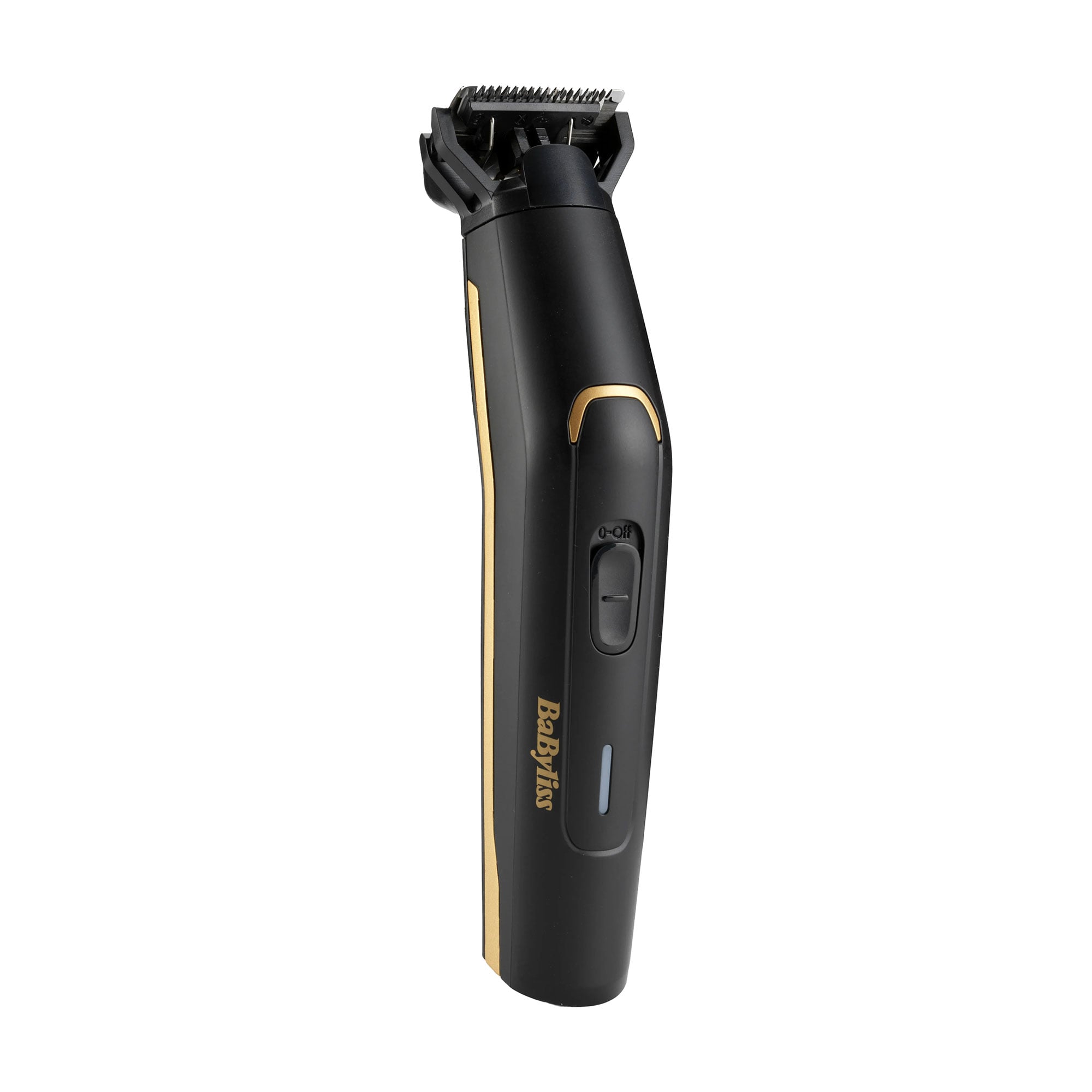 Тример для бороди, вусів, голови, носа і тіла BaByliss MEN 10 насадок, чорний (MT860E)